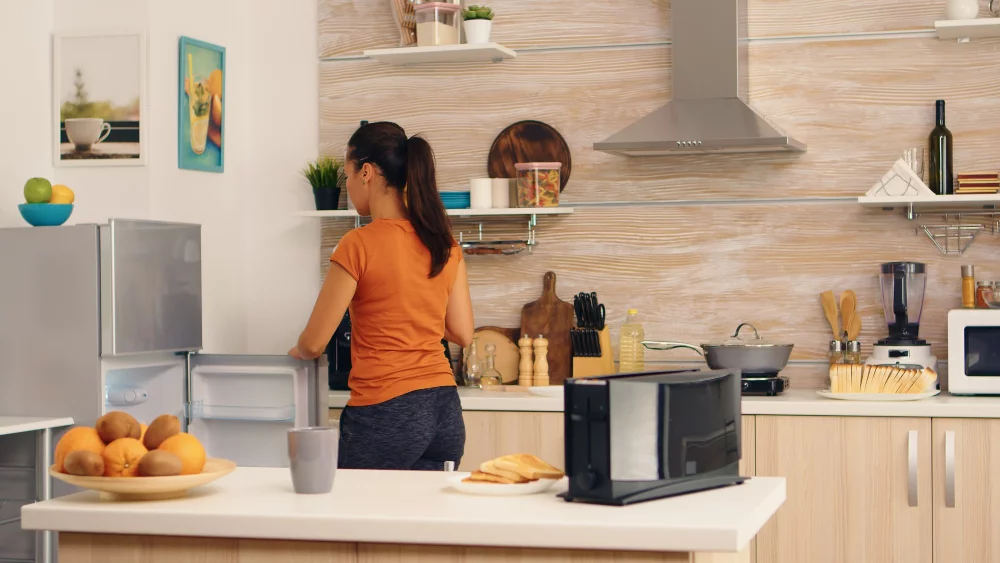 Como fazer decoração de cozinha pequena com eletrodomésticos 5 Organizar Eletrodomesticos na Cozinha